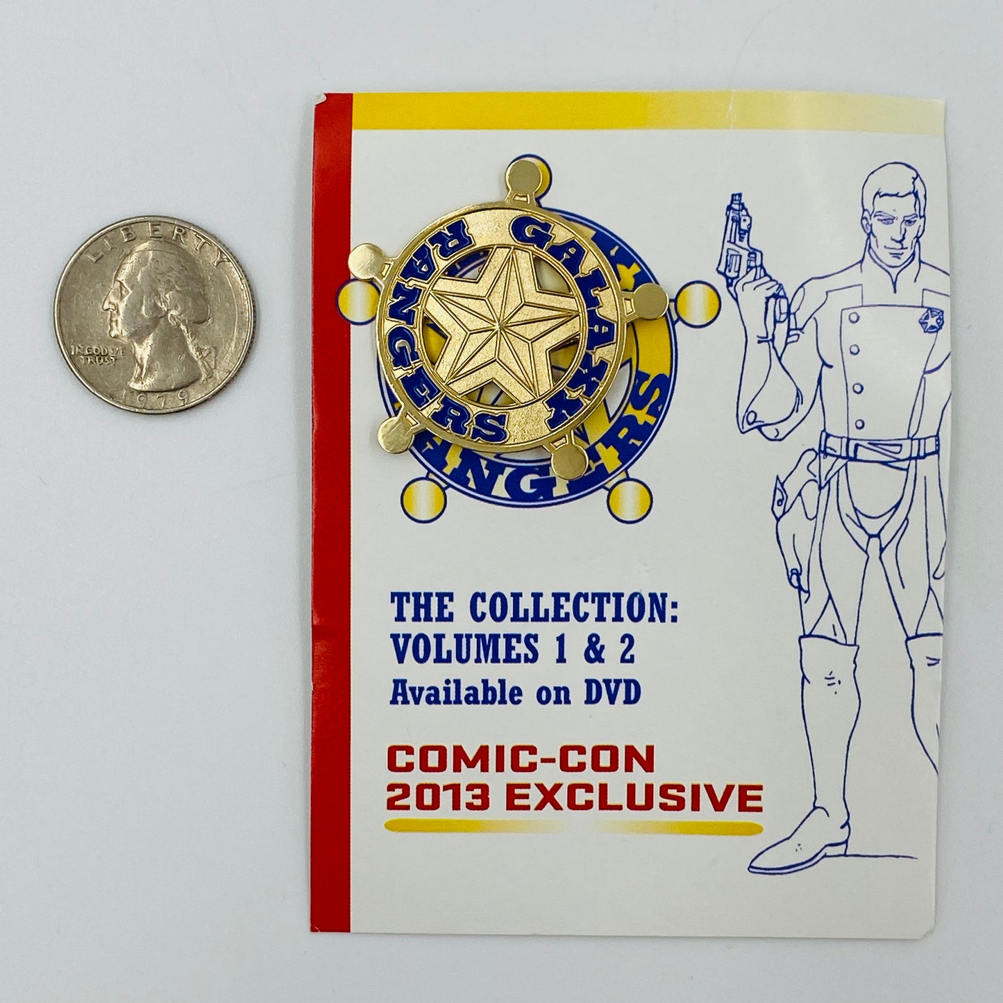 Adventures of the Galaxy Rangers Badge pin (2013)