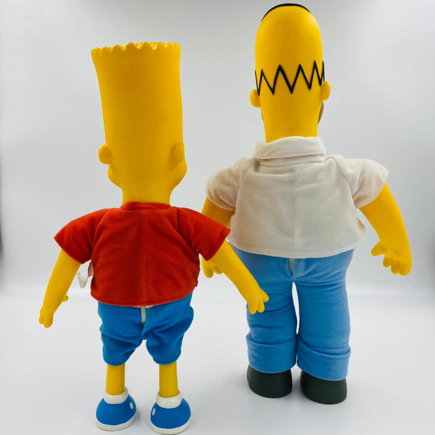 The Simpsons Homer & Bart loose talking dolls (2000) Playmates