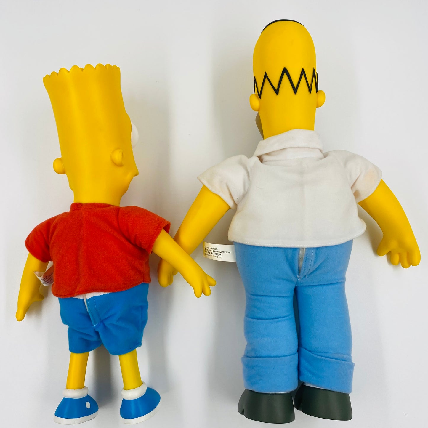 The Simpsons Homer & Bart loose talking dolls (2000) Playmates