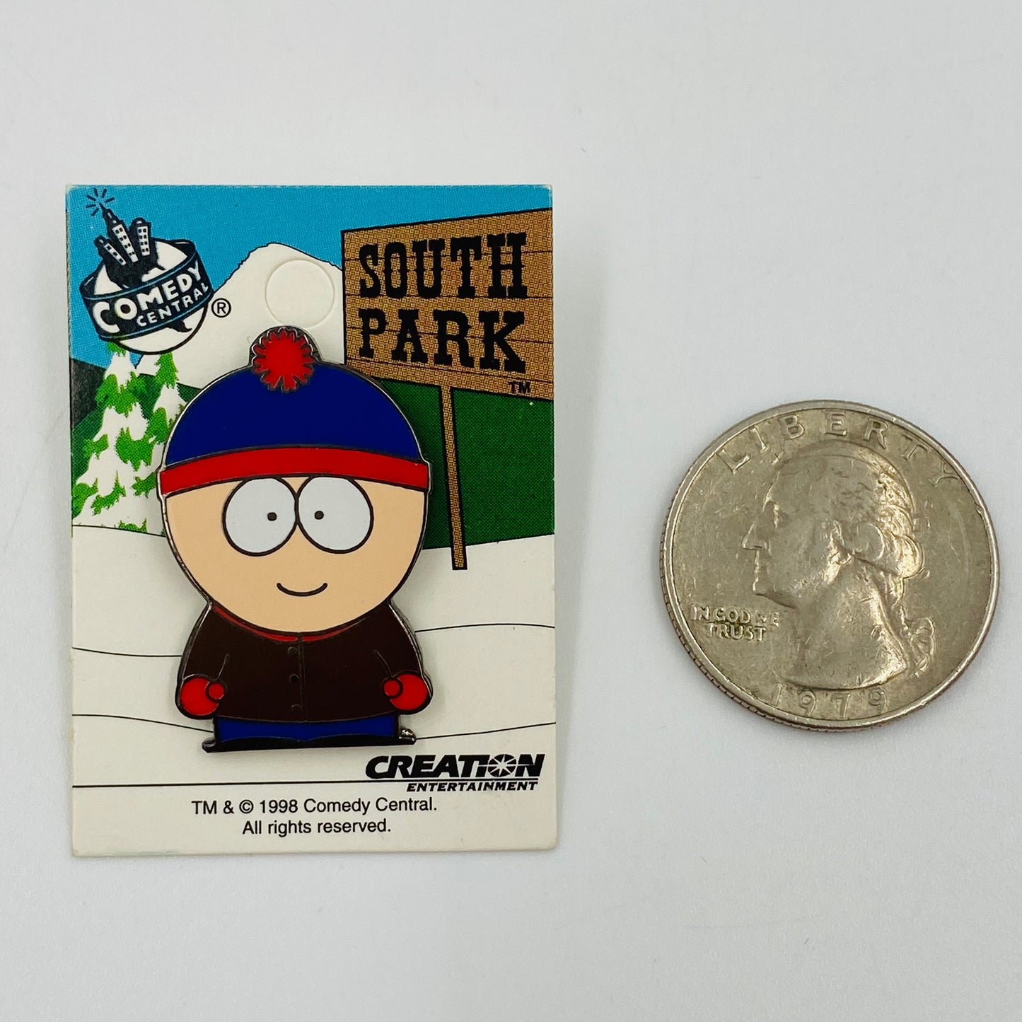 South Park Stan pin (1998) Creation Entertainment