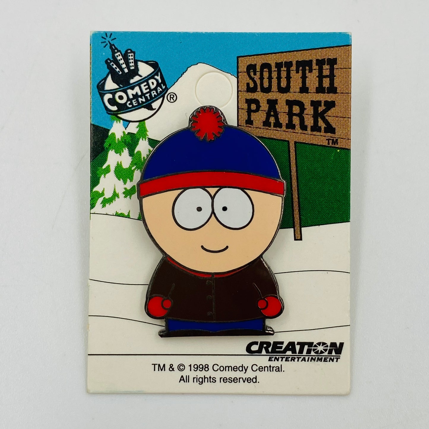 South Park Stan pin (1998) Creation Entertainment