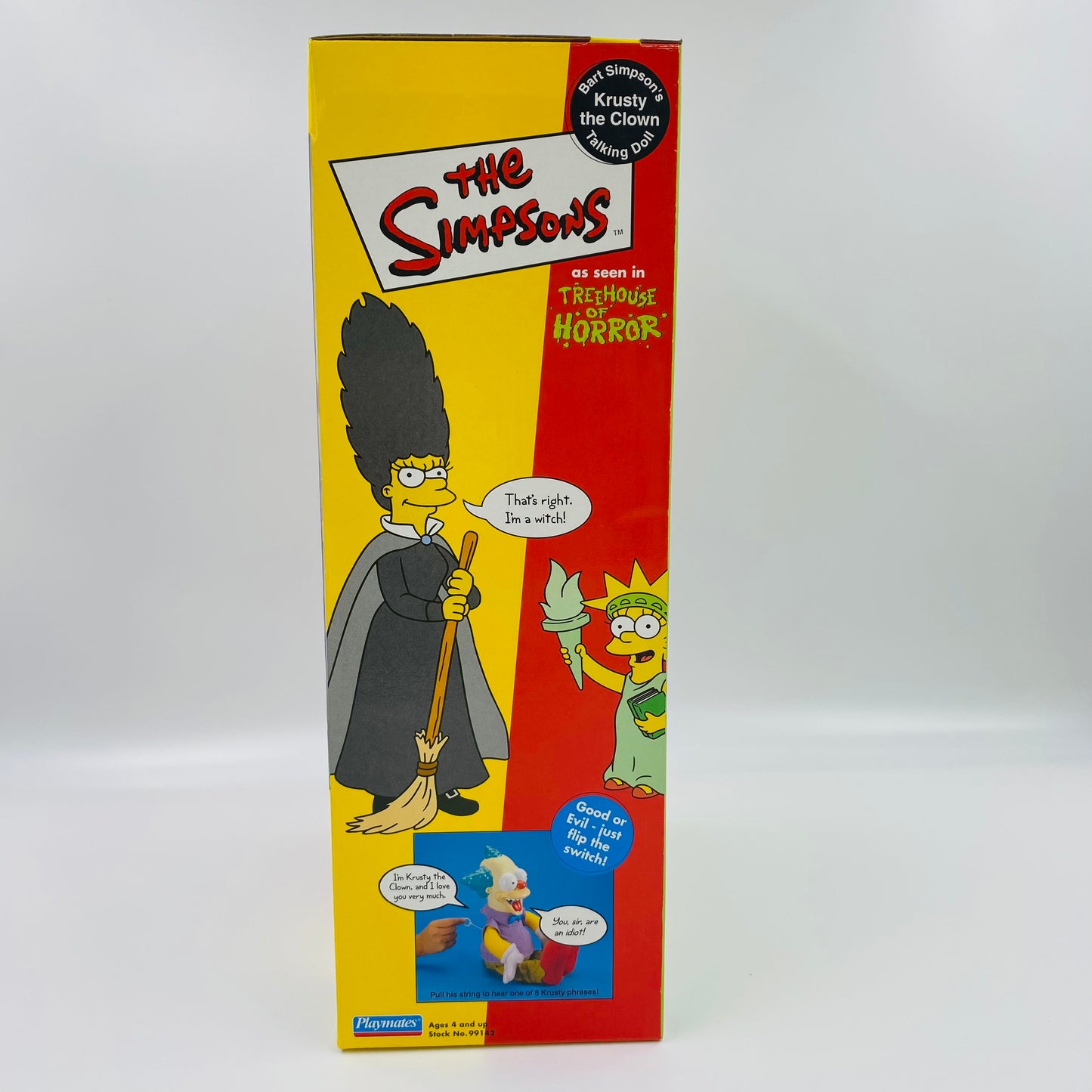 The Simpsons Krusty boxed doll (2001) Playmates