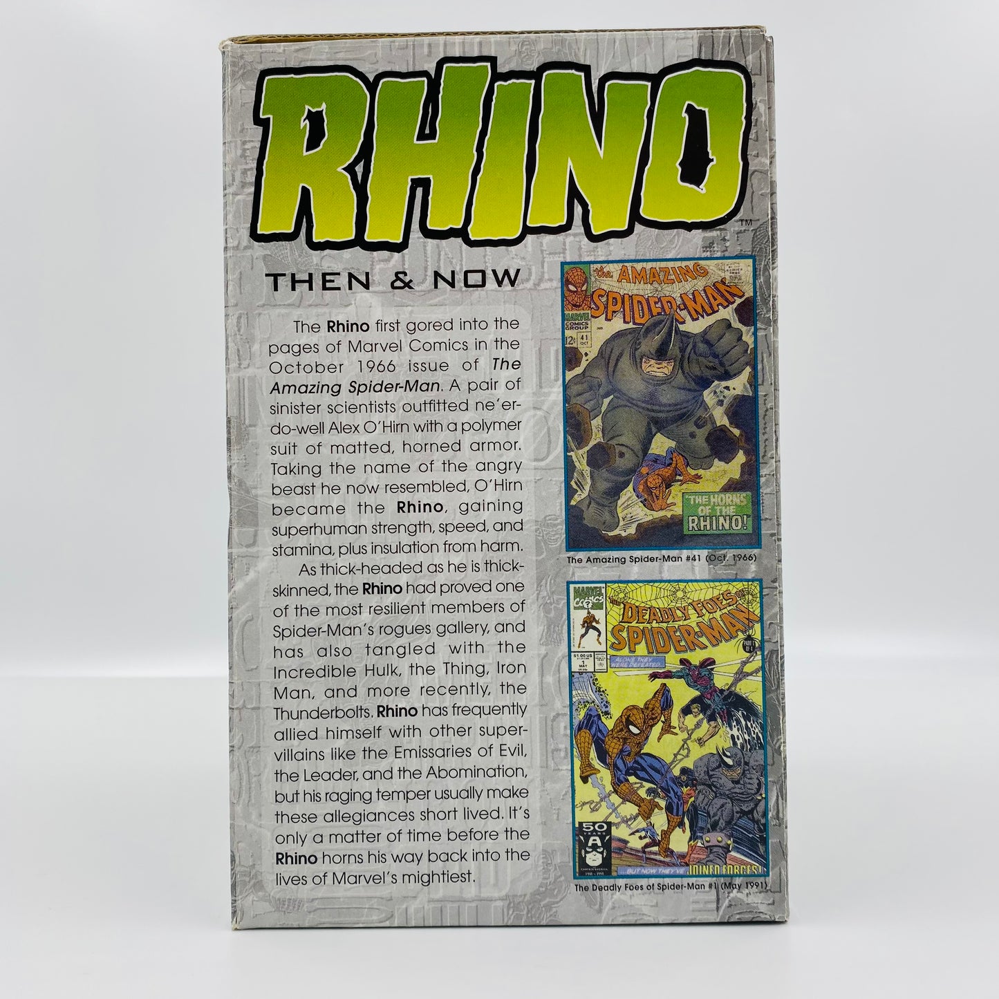 Rhino Marvel mini-bust (2001) Bowen Designs