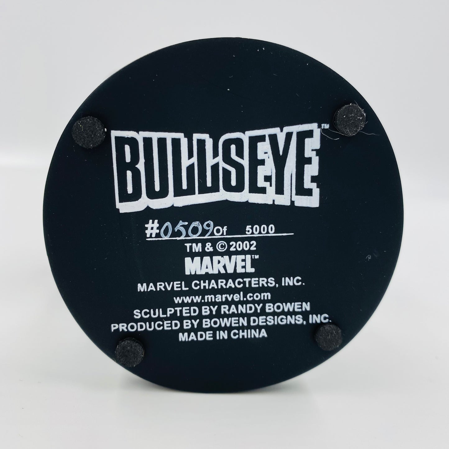 Bullseye Marvel mini-bust (2002) Bowen Designs