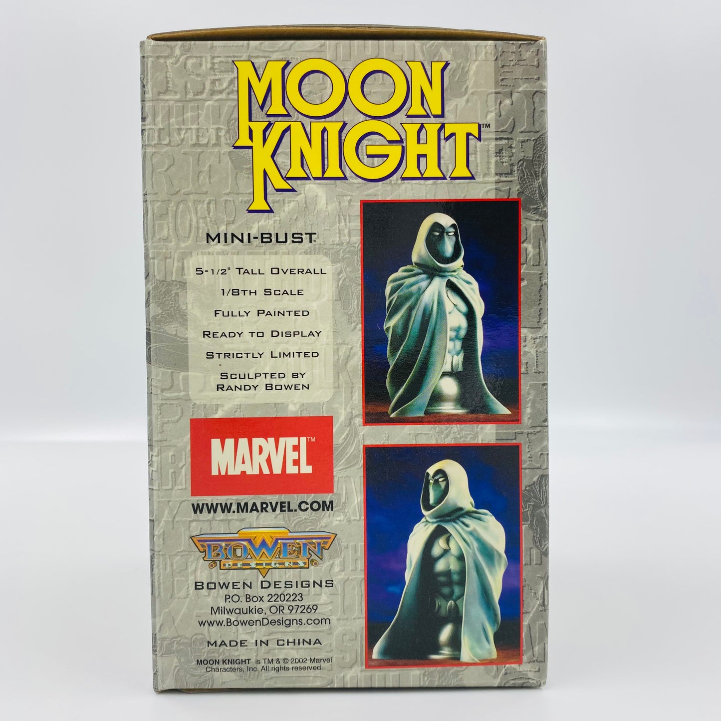 Moon Knight Marvel mini-bust (2002) Bowen Designs