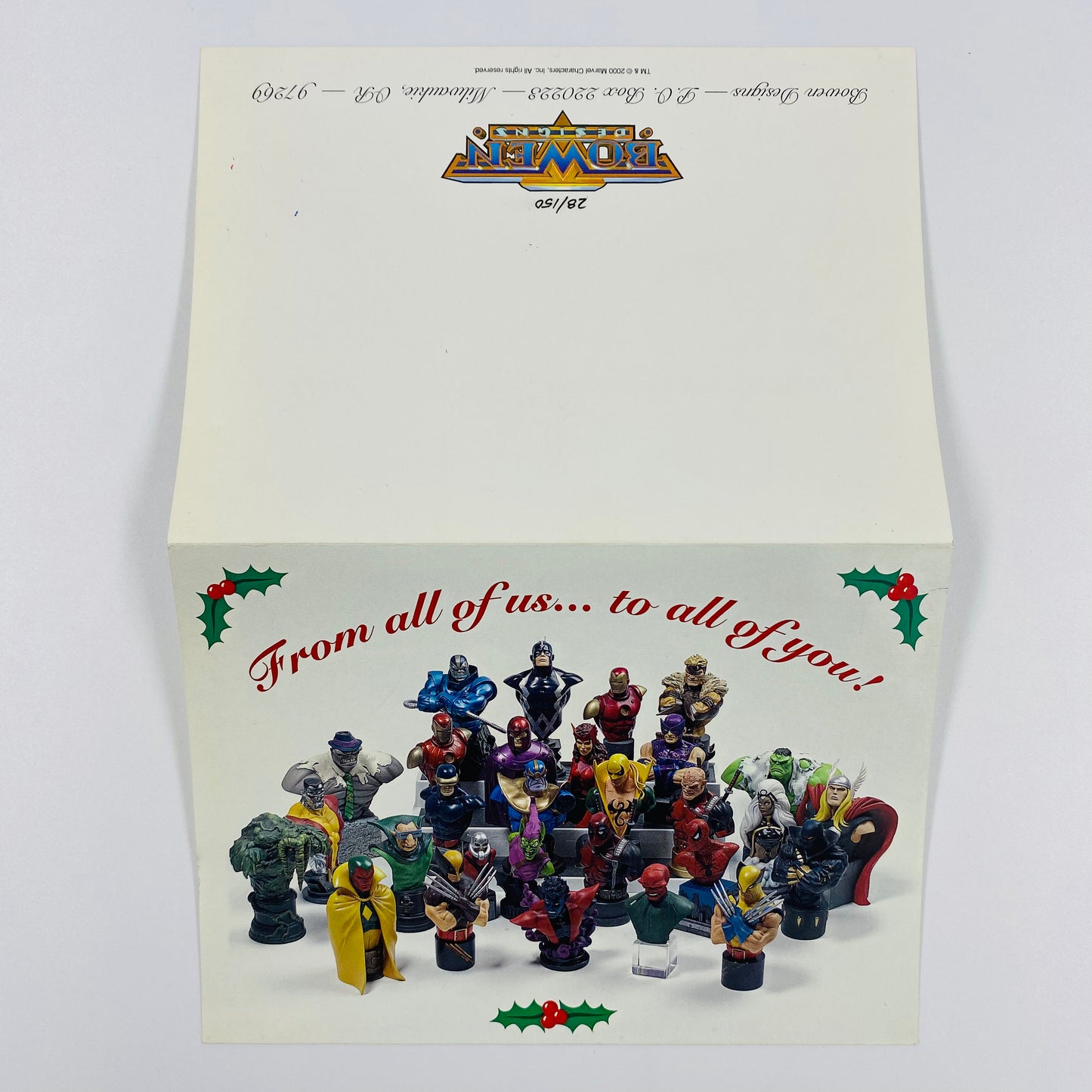 Bowen Designs Holiday card (2000)