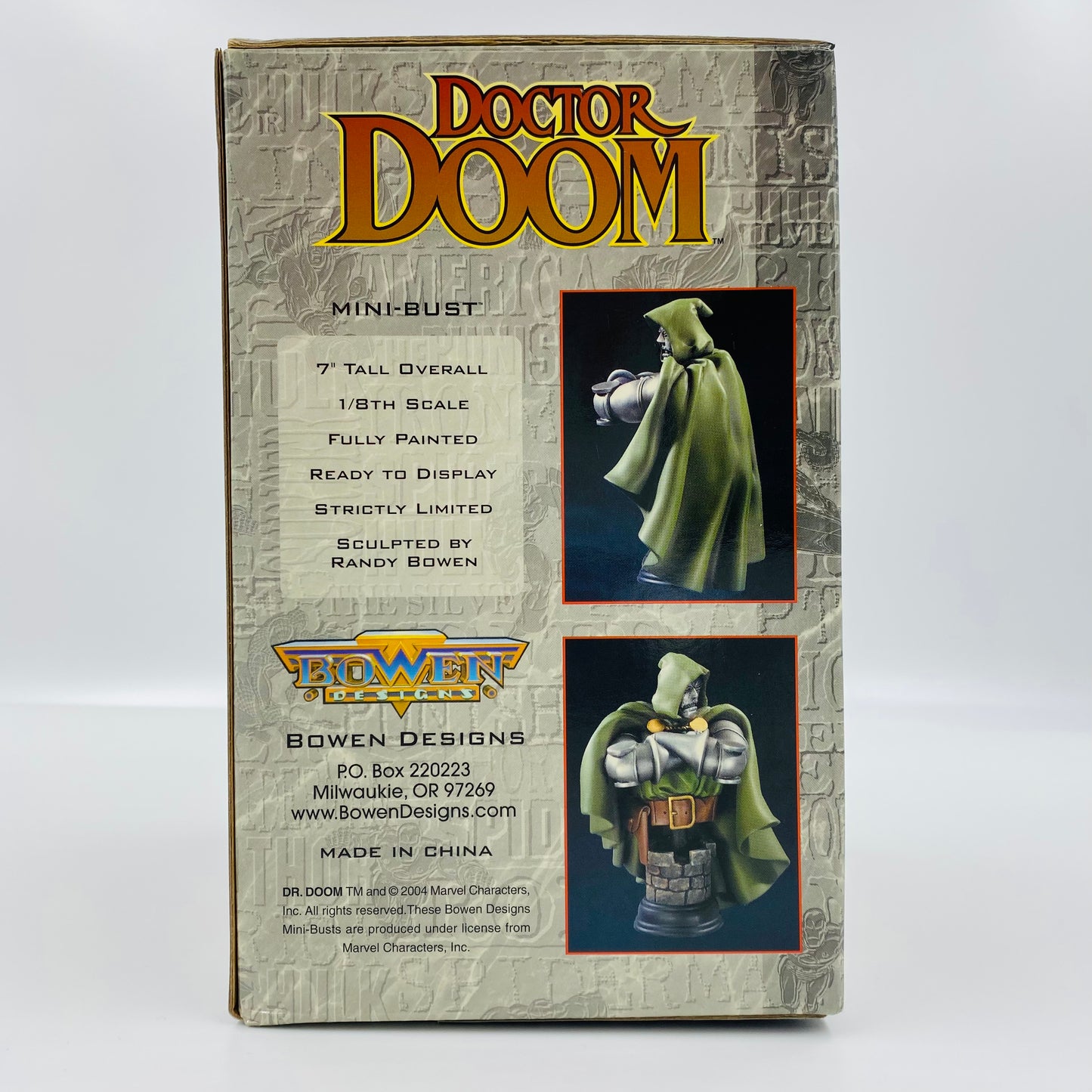 Doctor Doom Marvel mini-bust (2004) Bowen Designs