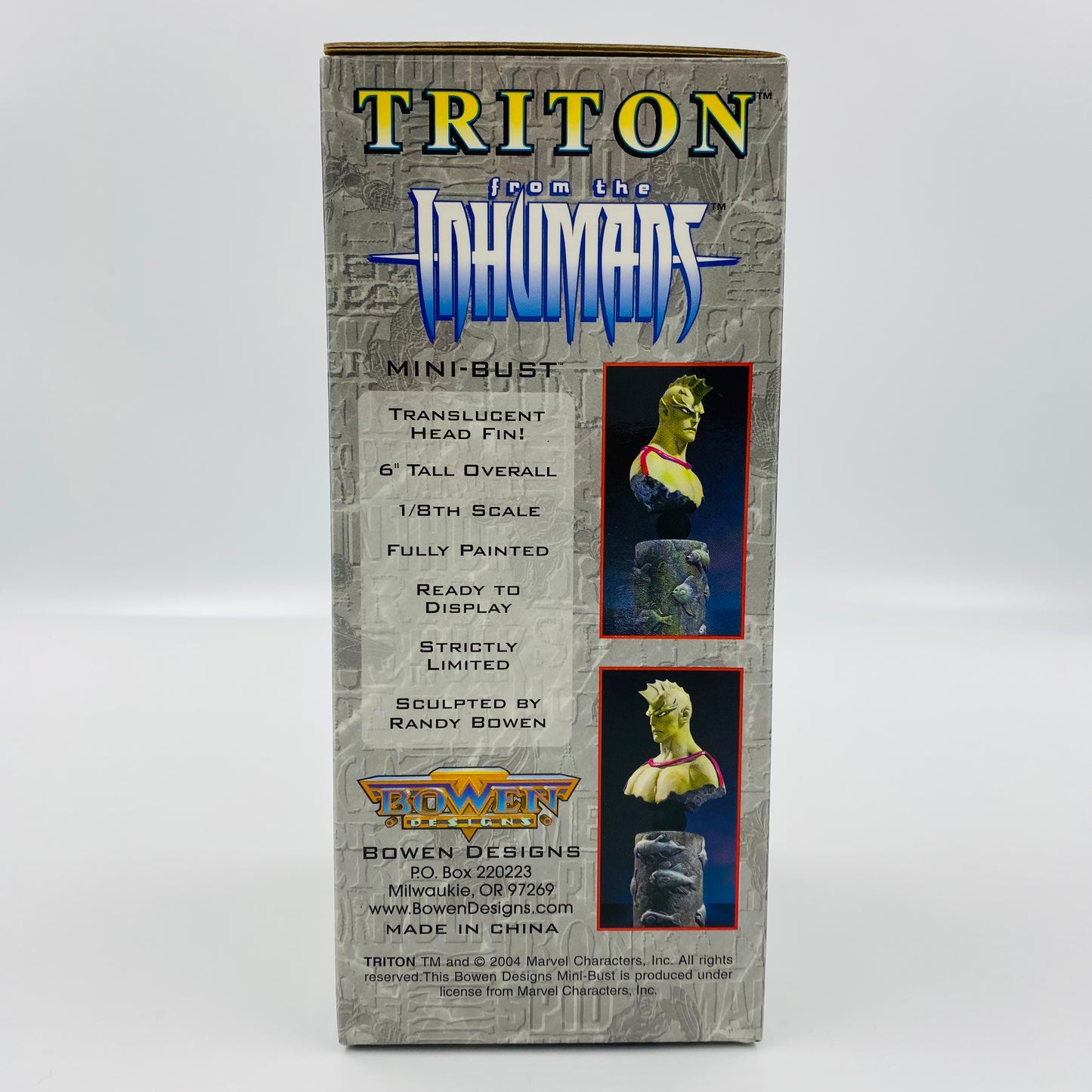 Triton Marvel mini-bust (2004) Bowen Designs