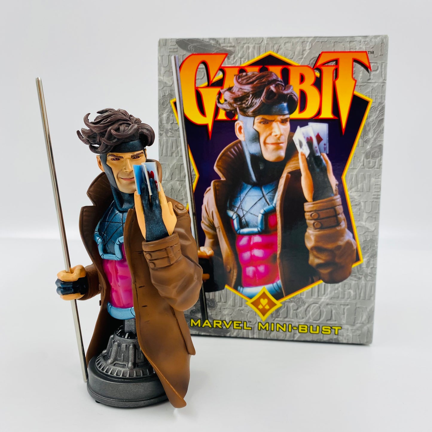 Gambit Marvel mini-bust (2003) Bowen Designs