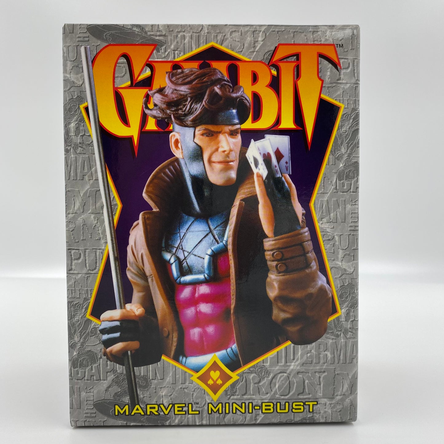 Gambit Marvel mini-bust (2003) Bowen Designs