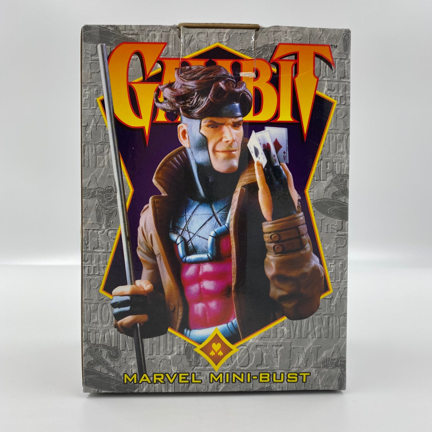 Gambit Marvel mini-bust (2003) Bowen Designs