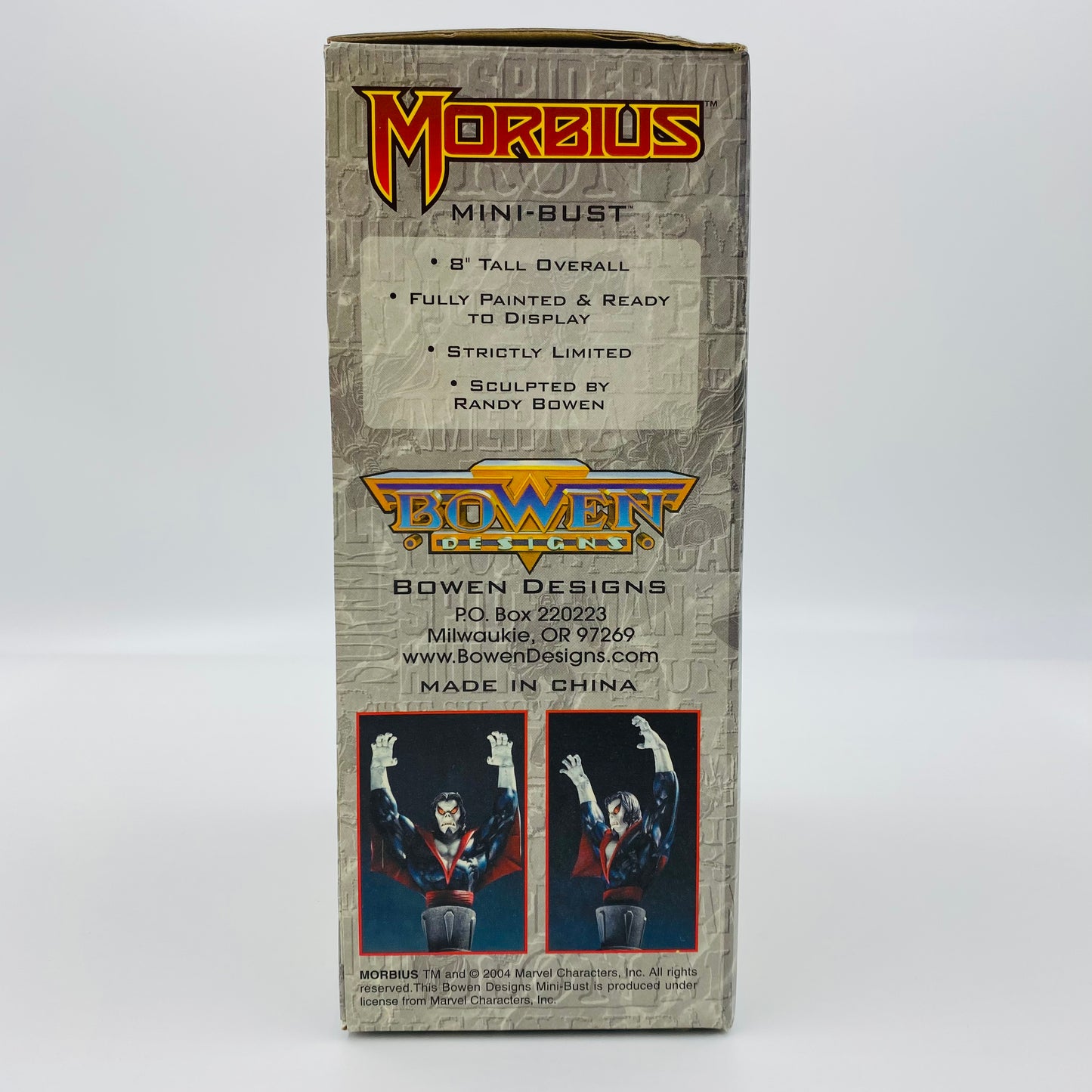 Morbius Marvel mini-bust (2004) Bowen Designs