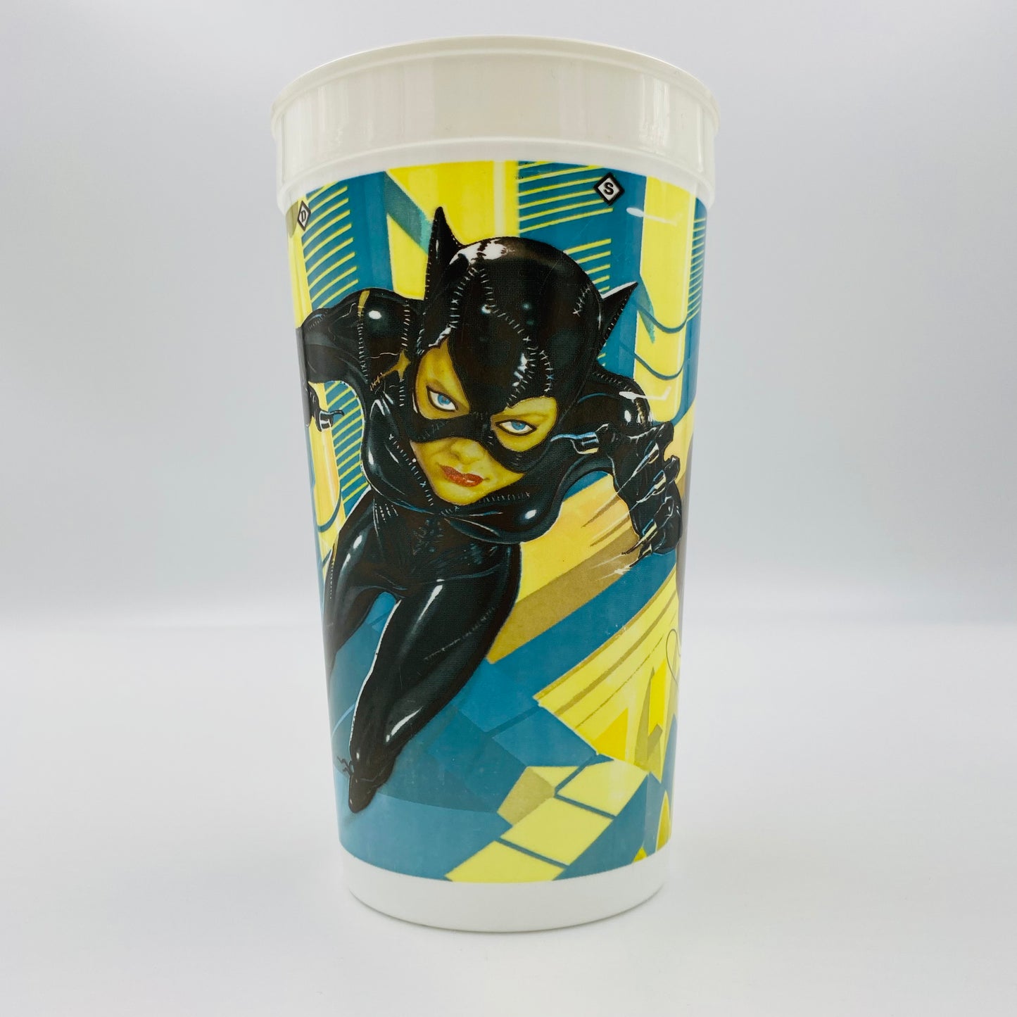 Batman Returns Catwoman 32oz plastic cup (1992) McDonald's