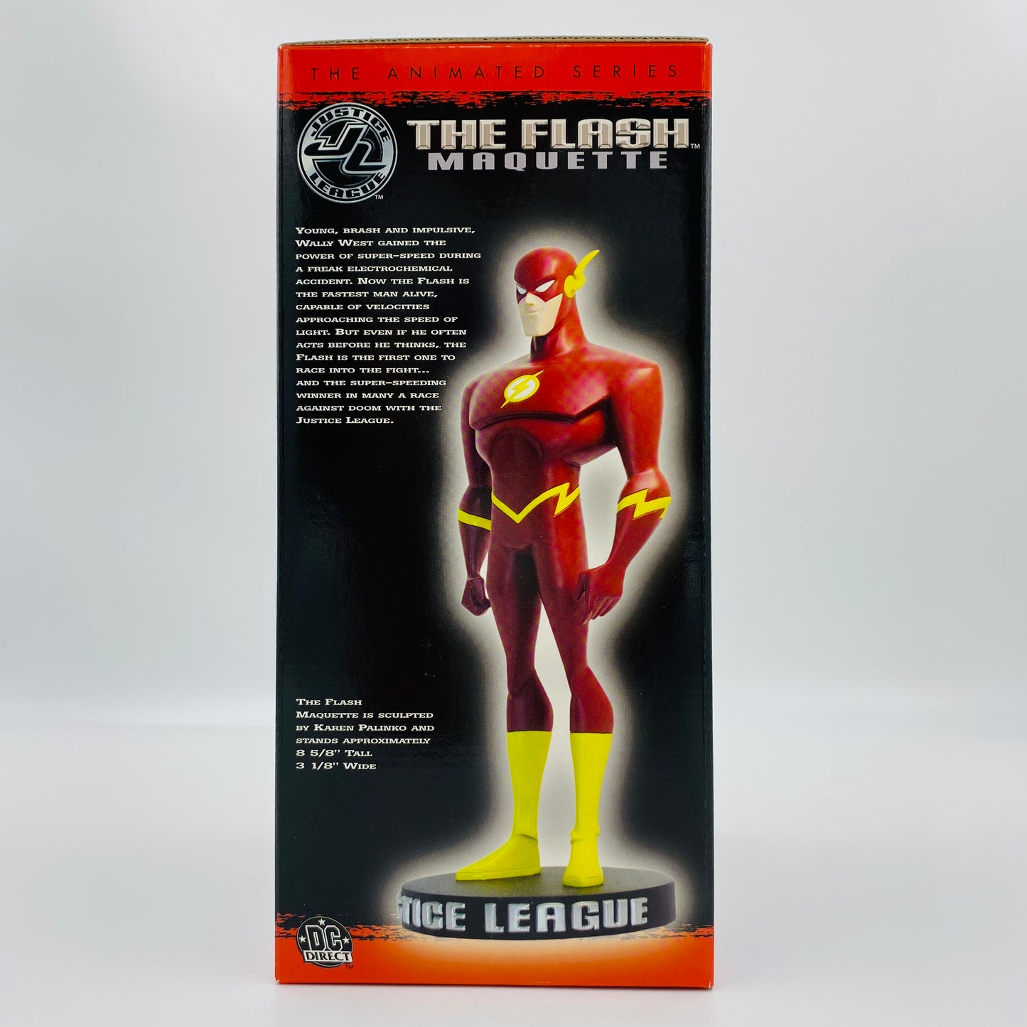 Justice League The Animated Series: The Flash maquette (2002) DC Direct