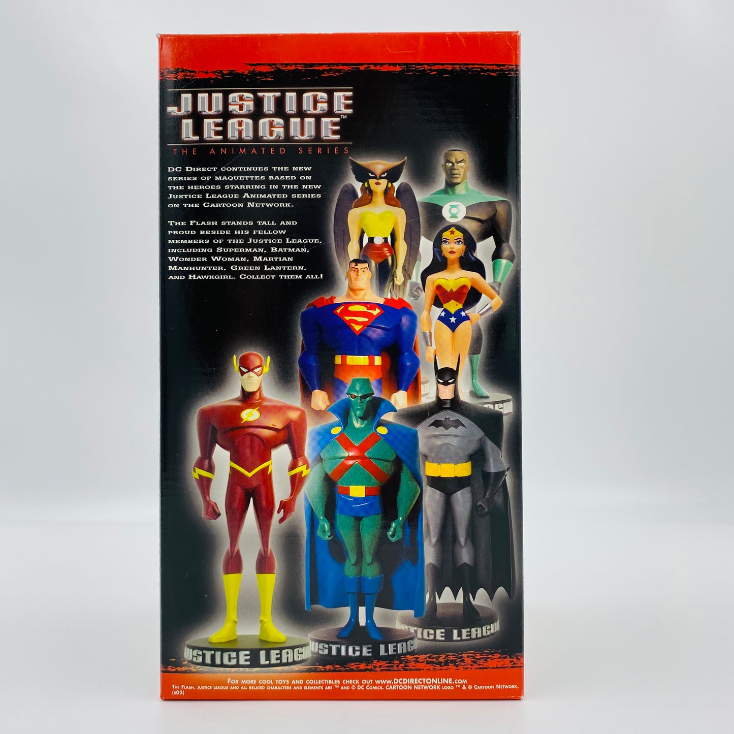 Justice League The Animated Series: The Flash maquette (2002) DC Direct