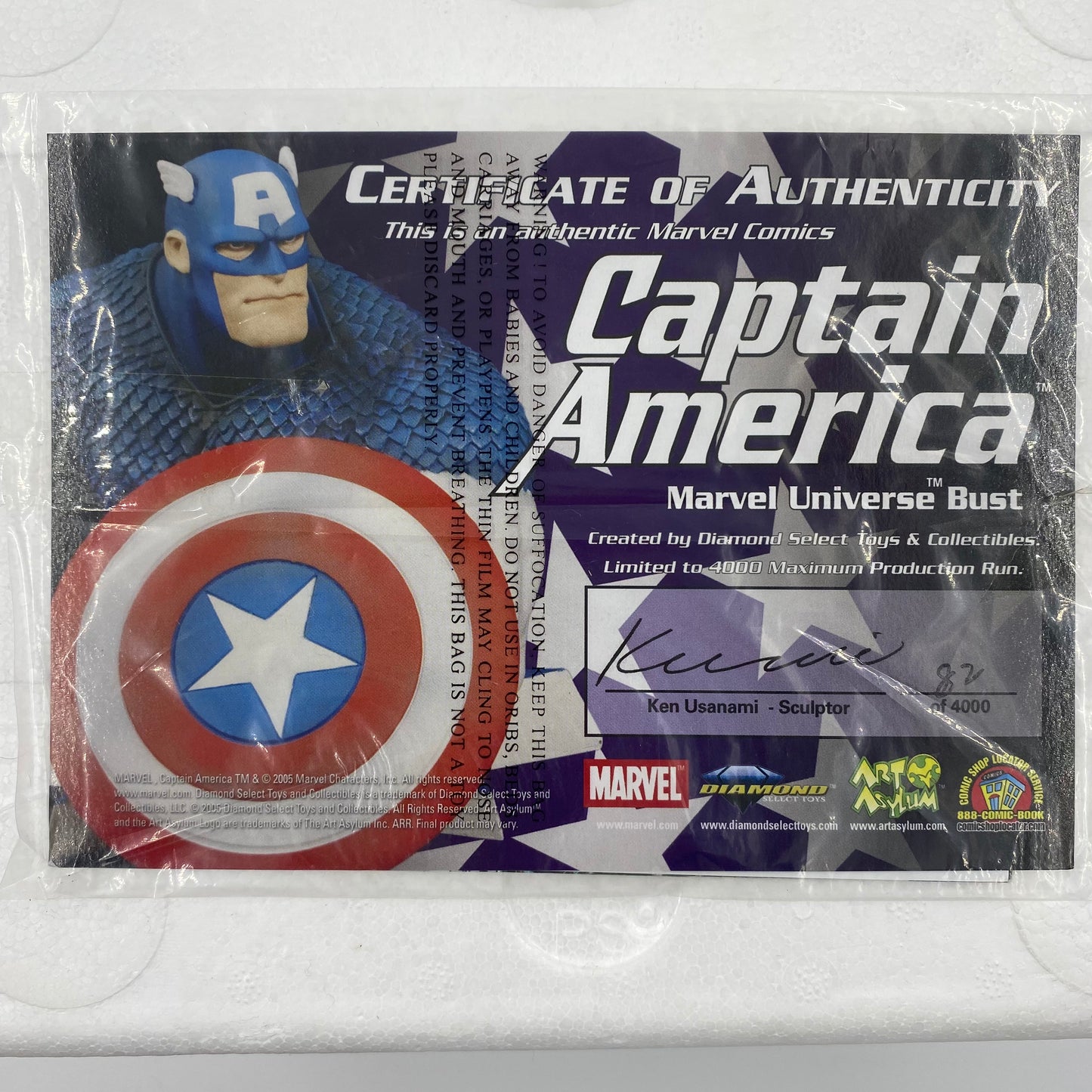 Captain America bust (2005) Diamond Select