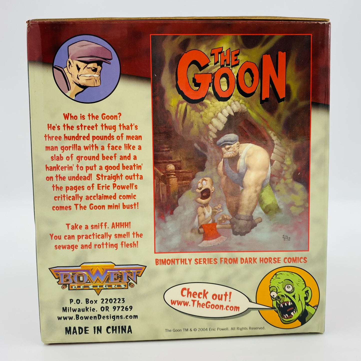 The Goon mini-bust (2004) Bowen Designs