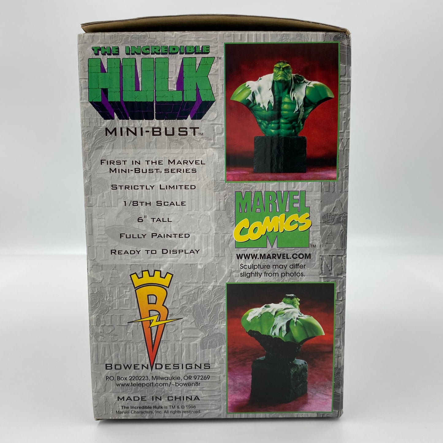 Hulk Marvel mini-bust (1998) Bowen Designs