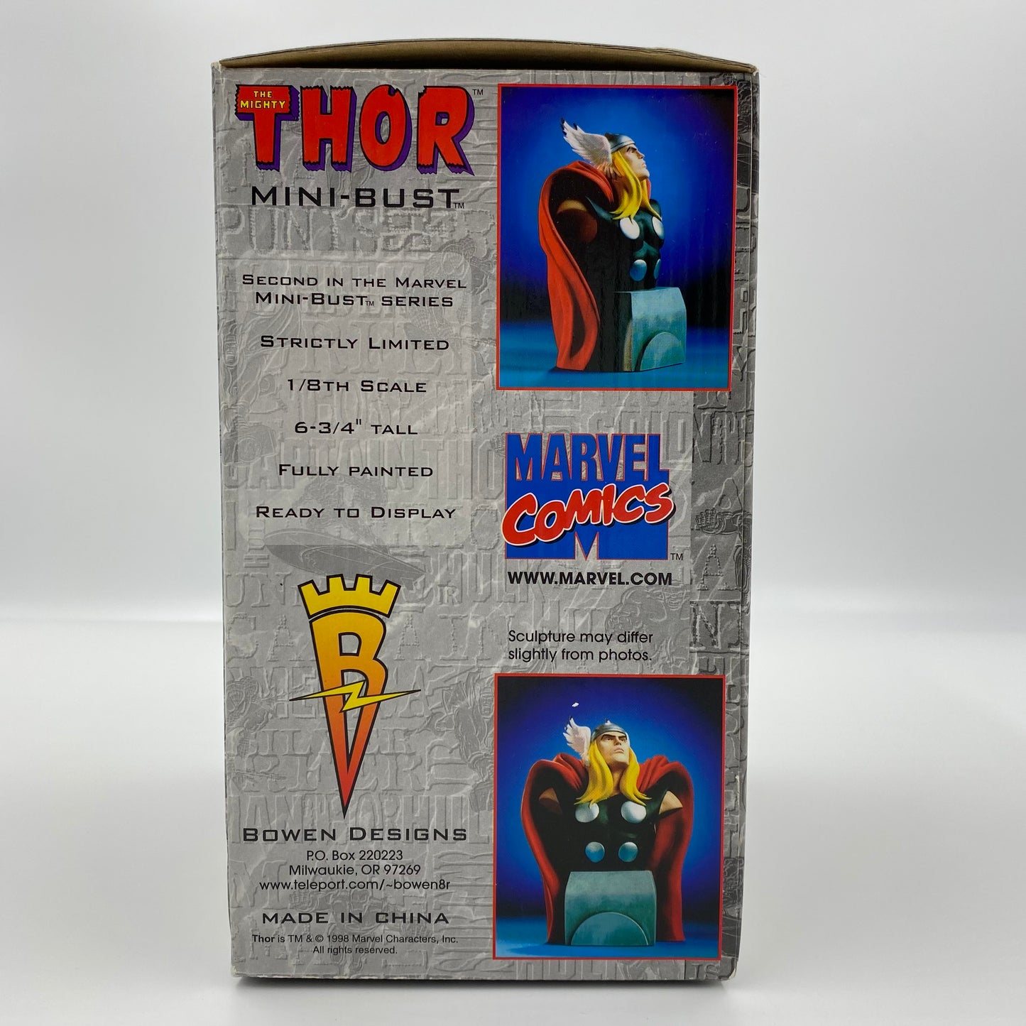 Thor Marvel mini-bust (1998) Bowen Designs