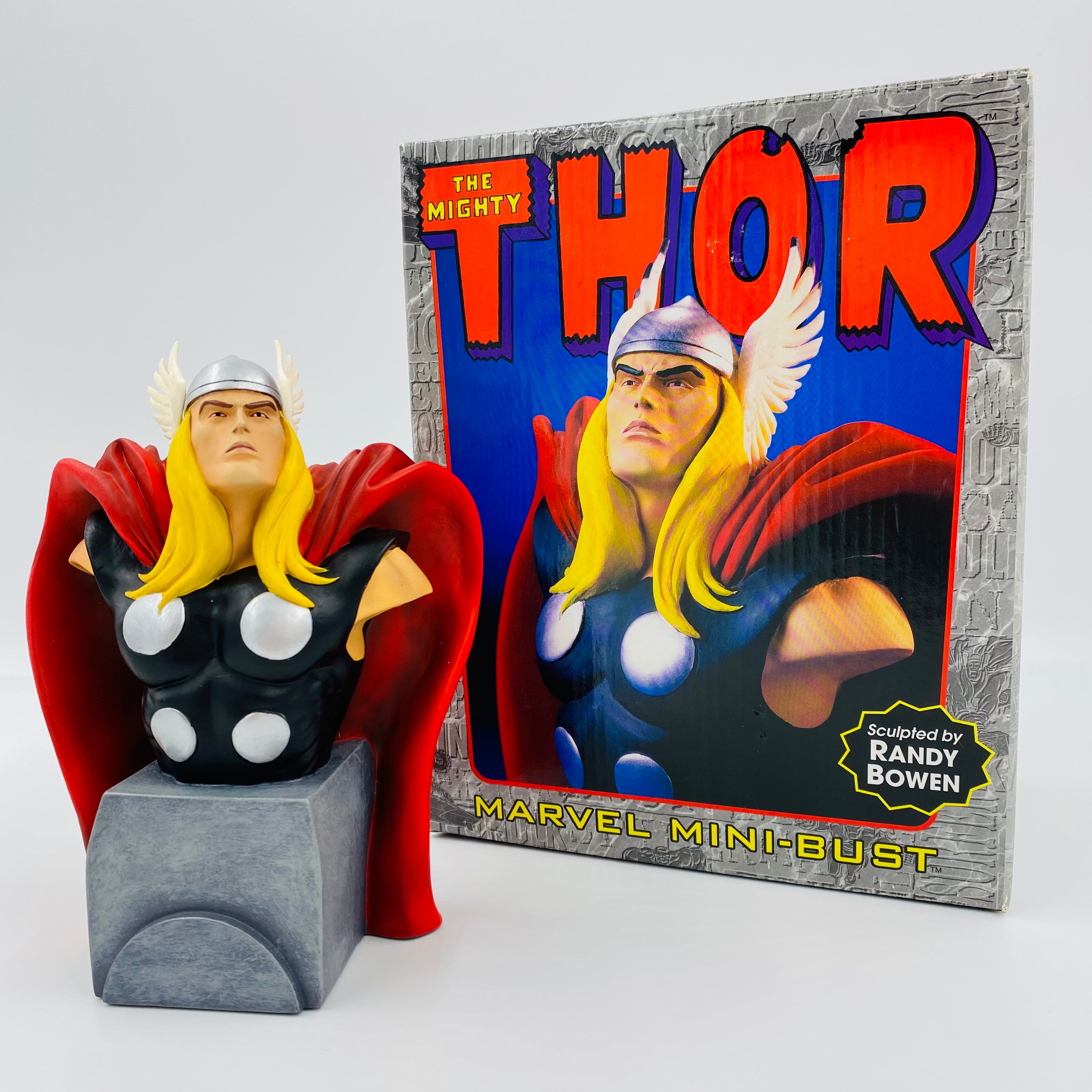 Thor Marvel mini-bust (1998) Bowen Designs – Mom and Pop Culture ...