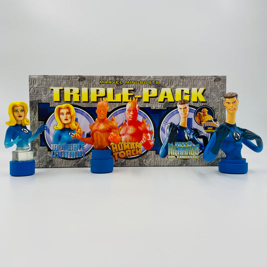 Fantastic Four Marvel mini-busts triple-pack (2002) Bowen Designs