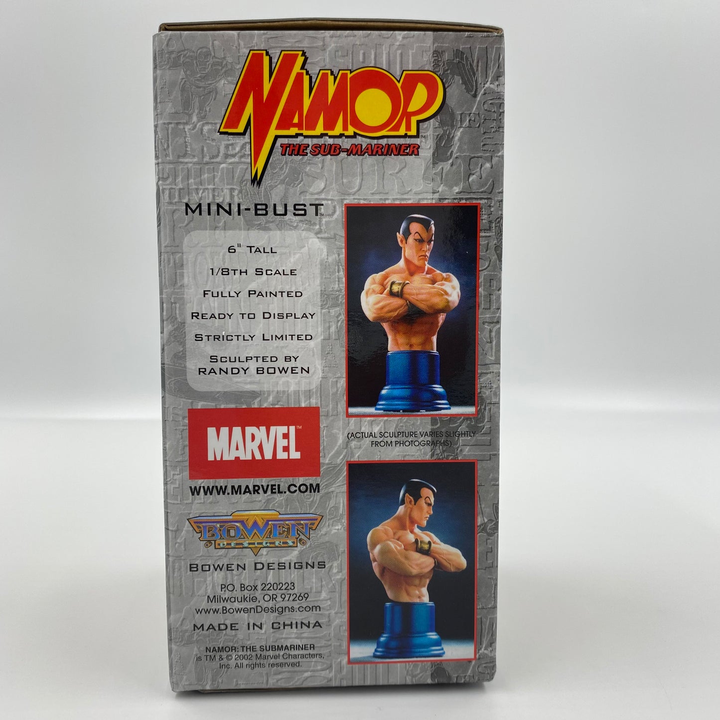 Namor The Sub Mariner Marvel mini-bust (2002) Bowen Designs