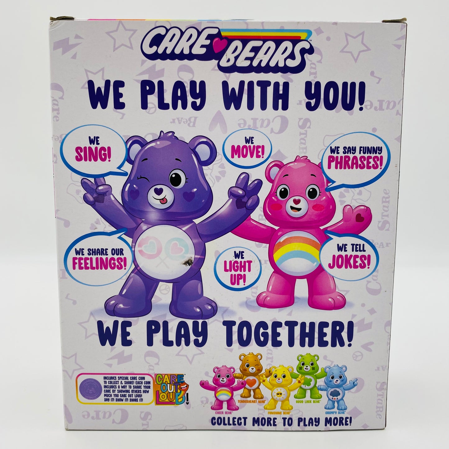 Care Bears Unlock the Magic Share Bear Interactive Figure (2020) Basic Fun!