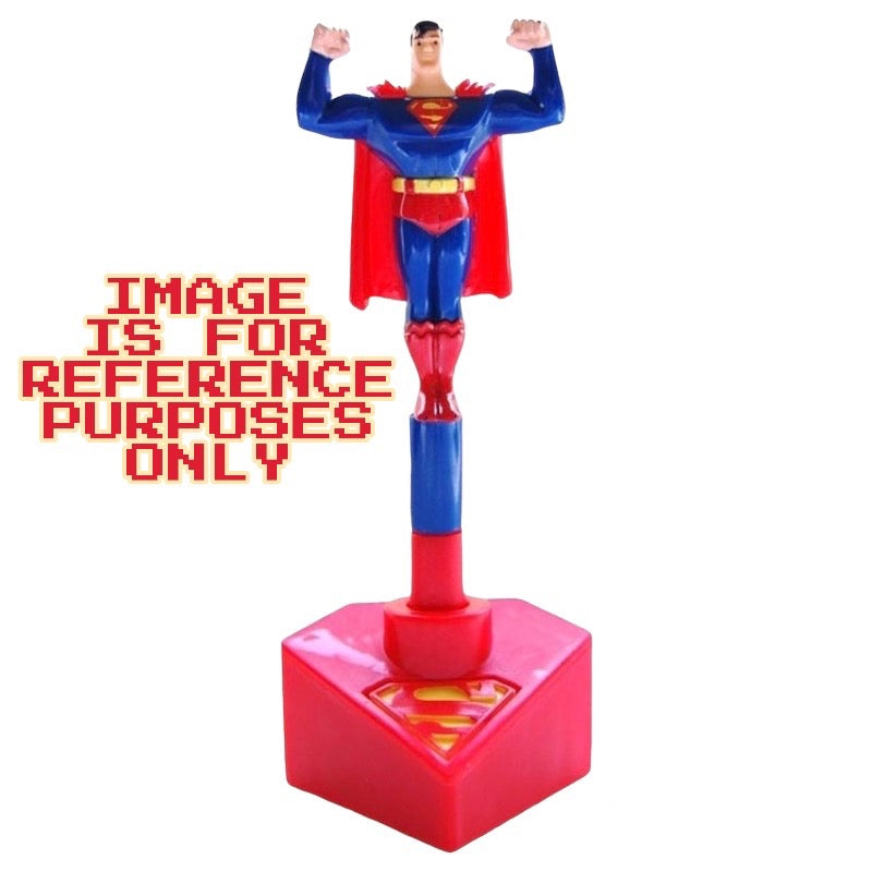 Superman The Animated Series spring loaded Superman Burger King Kids' Meals toy (1997) bagged