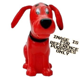 Clifford The Big Red Dog Wendy's Kids' Meal toy (2004) bagged